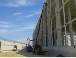 Çerkezköyde sepetli vinç çelik konstrüksiyon montajımız