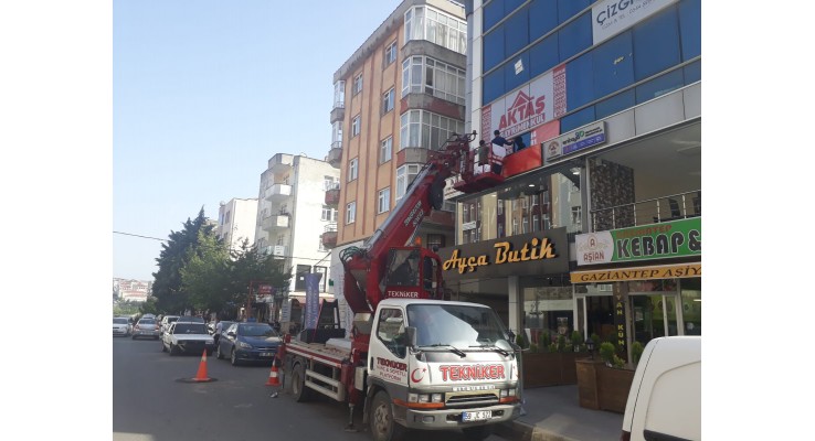 cam cephe reklam folyo uygulamamız Çerkezköy