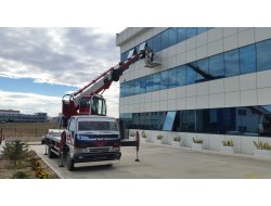 Çerkezköy dış cephe cam ve kompozit temizliği sepetli vinç