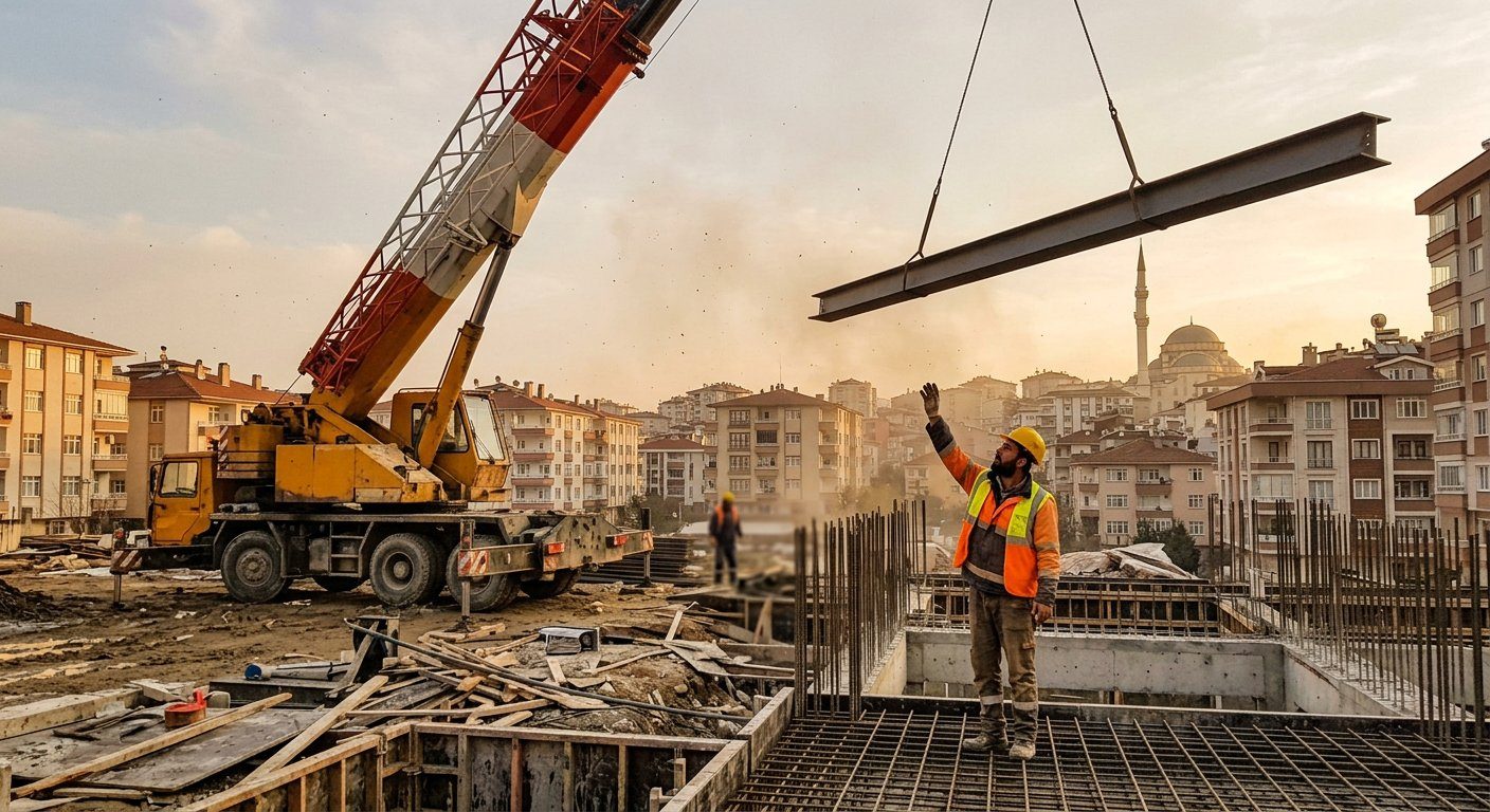 Çelik kiriş için ayrı mobil kaldırma vinci